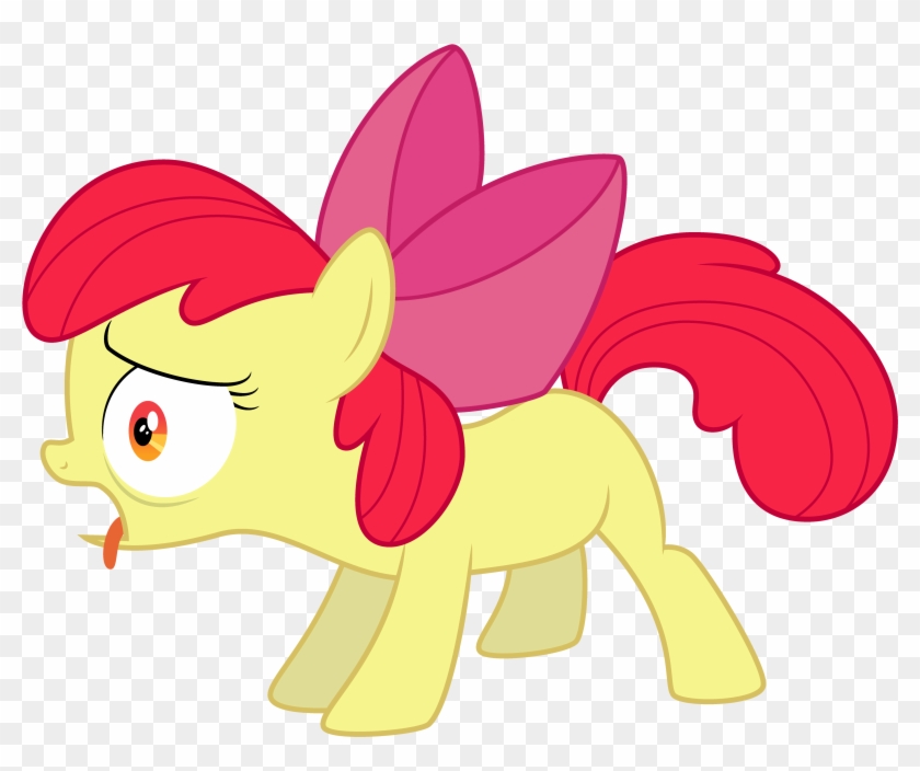 Apple Bloom Apple Cutie Mark For Kids - Apple Bloom Pony Base #800854