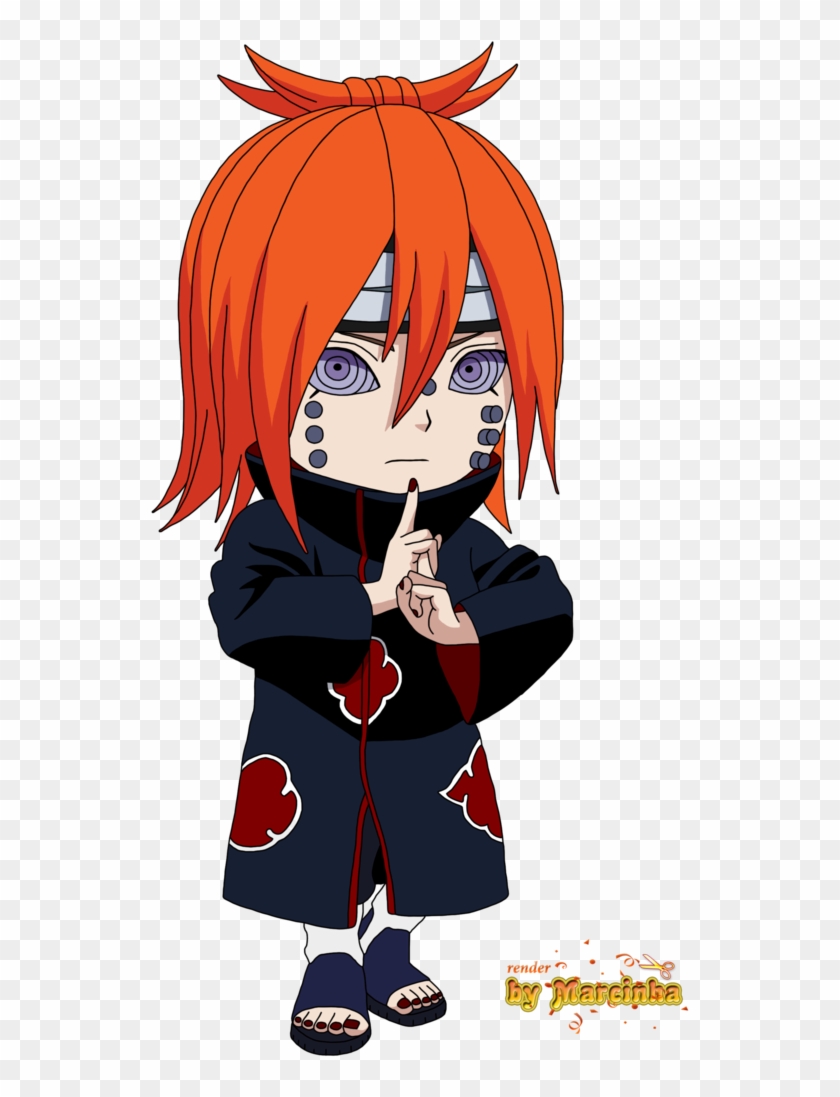 Render Chibi Pein Chikushodo By Marcinha20 - Pain Chibi #801450