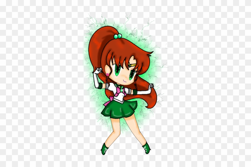 Sailor Moon Wallpaper Entitled Sailor Jupiter Chibi - Hình Thủy Thủ Mặt Trăng Chibi #801661