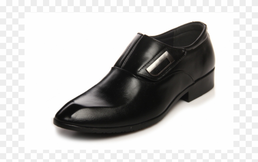 Mens Dress Shoes Slip Ons Pu Leather Metal Decor Formal #801913