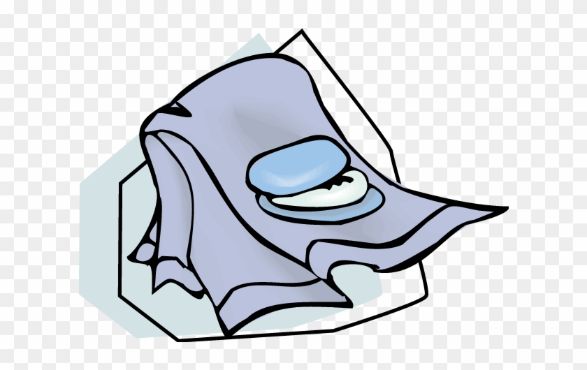 Towel Soap Cartoon Clip Art - Towel Soap Cartoon Clip Art #802485