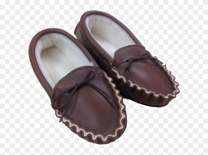 Sample Handmade Somerset Leather Moccasins (size 5 #802641