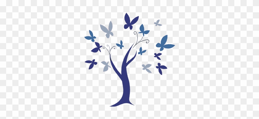Arbrepapillonbleu - Silhouette #803008