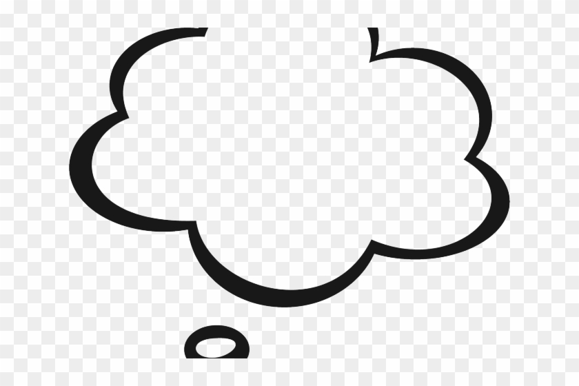 Speech Bubble Clipart Thinking - Thought Bubble Clipart #803635