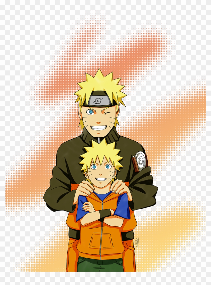 Naruto Clipart Happy Transparent - Kid Naruto And Naruto #804632