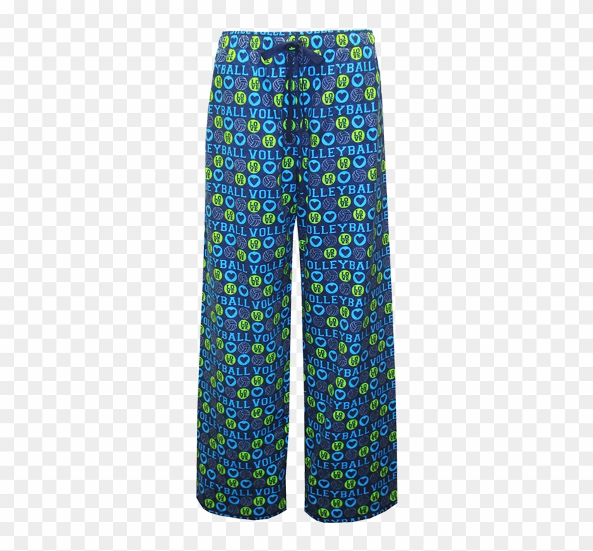 View - Youth Sizes Volleyball Love Blue Gold Novelty Print #805049