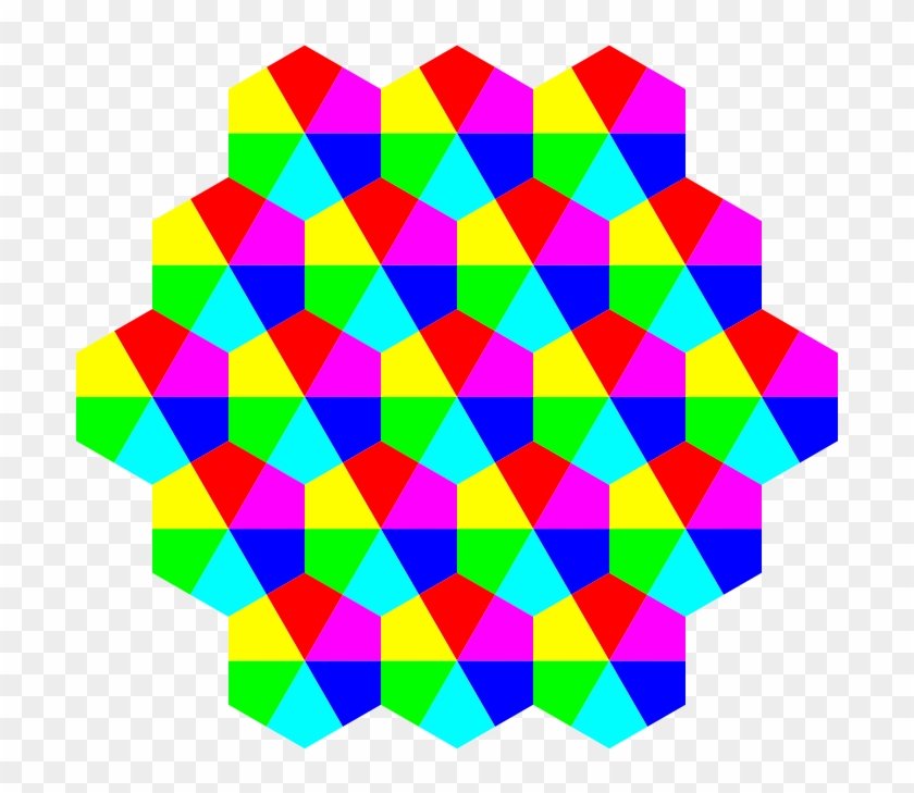 Colored Hexagon Png #805098