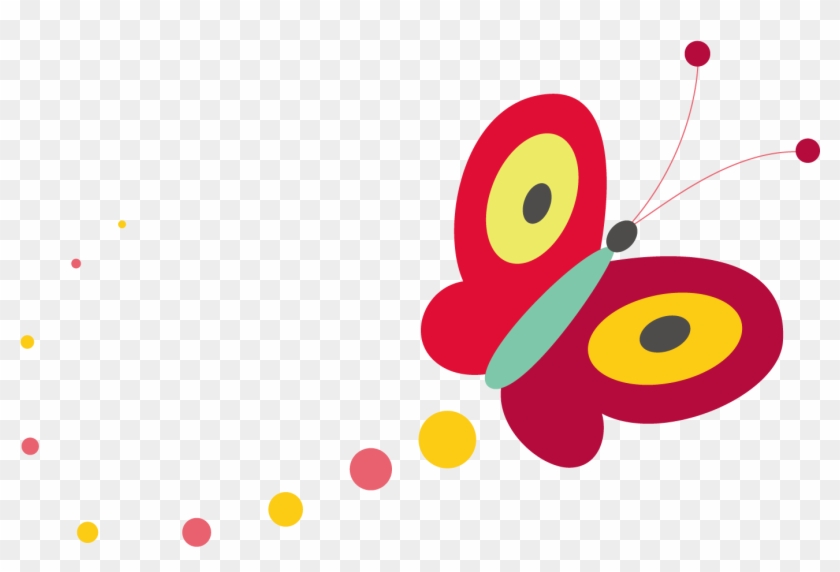 Cartoon Illustration - Butterfly Kite - Cute Cartoon Butterfly #805117