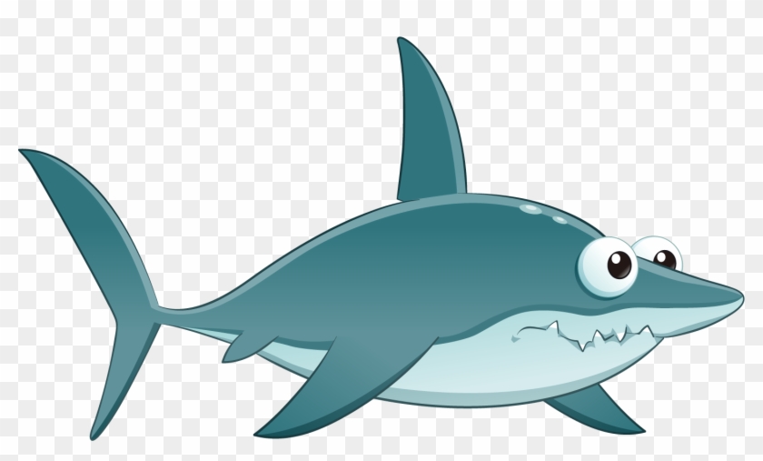 Great White Shark Dolphin Illustration - Great White Shark Dolphin Illustration #805166