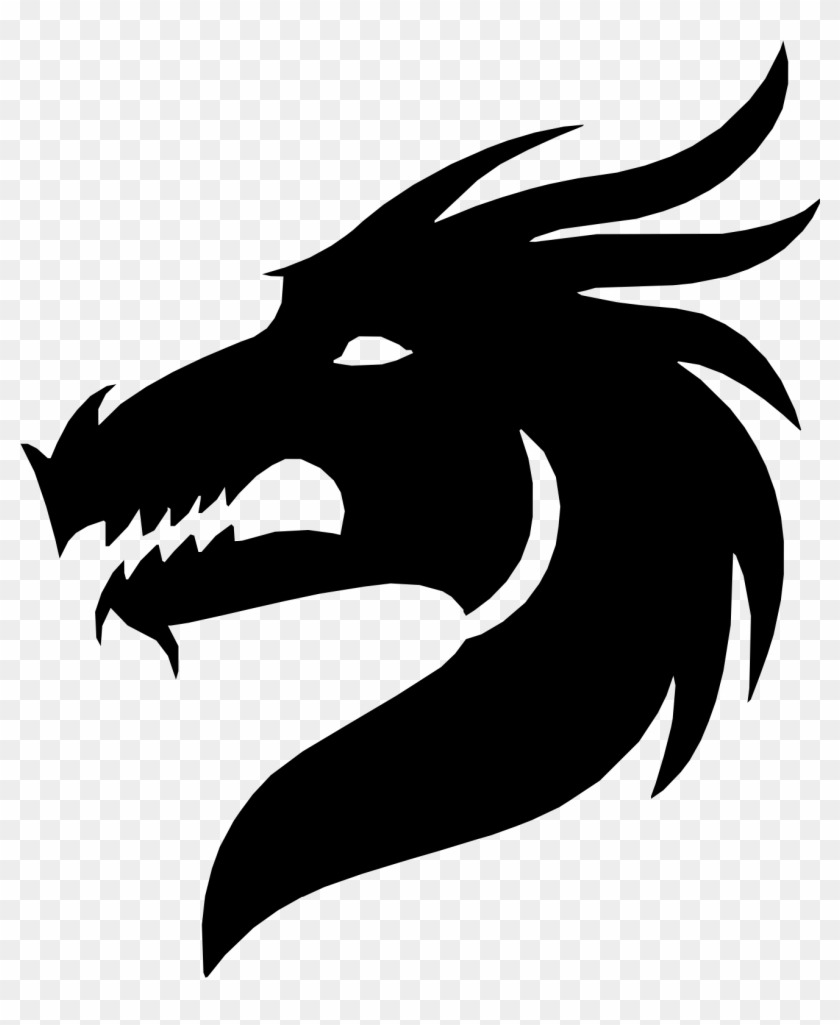 Big Image - Minimalist Dragon Vector #805420
