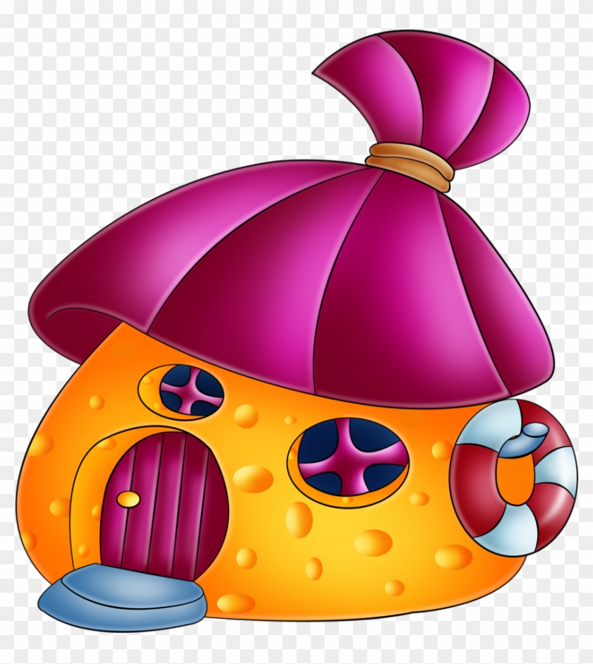 Mushroom Houseglass Artfairy - Cartoon #805636