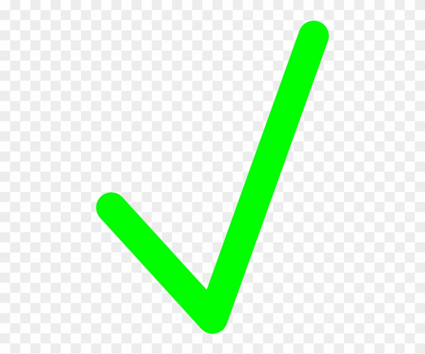 Clip Art Green Tick #805702