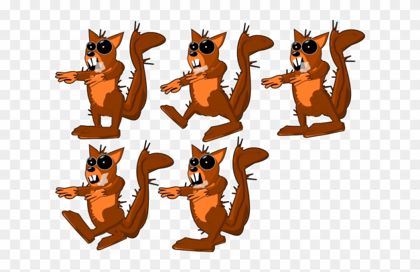 Rabid Squirrel - Cartoon #806707