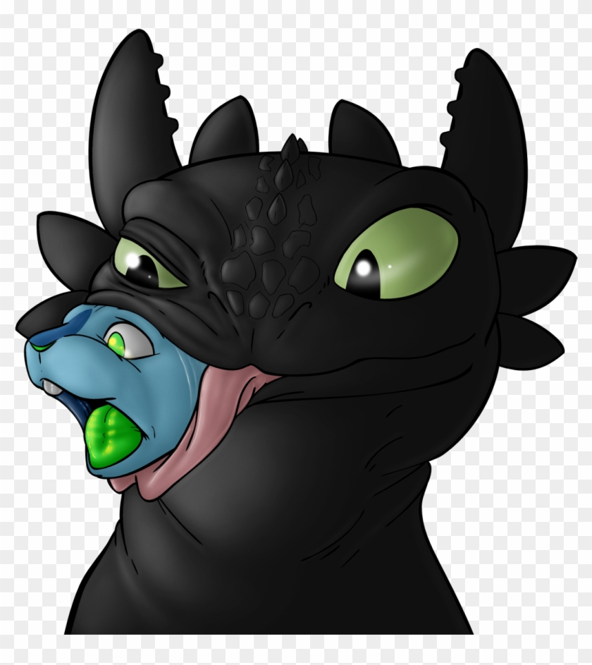 Mimic Jade And Toothless - Art #806806