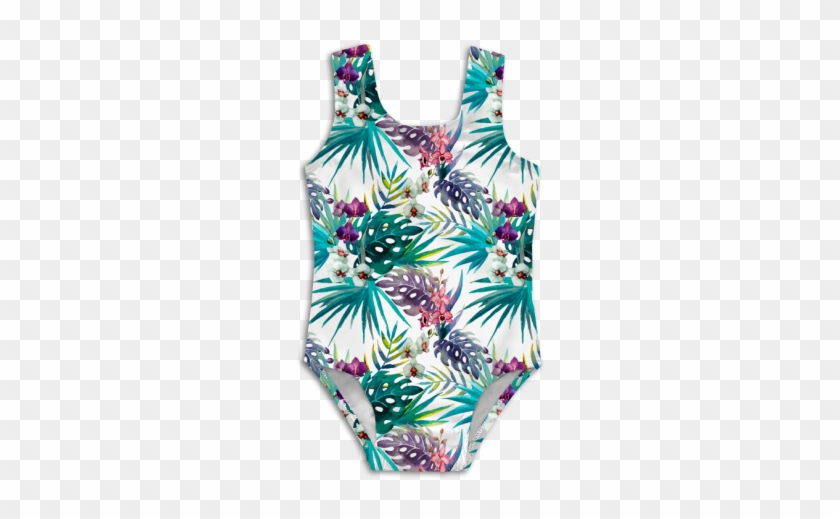 Одежда С Принтом - Boho Tropical Watercolor Scarf #807173