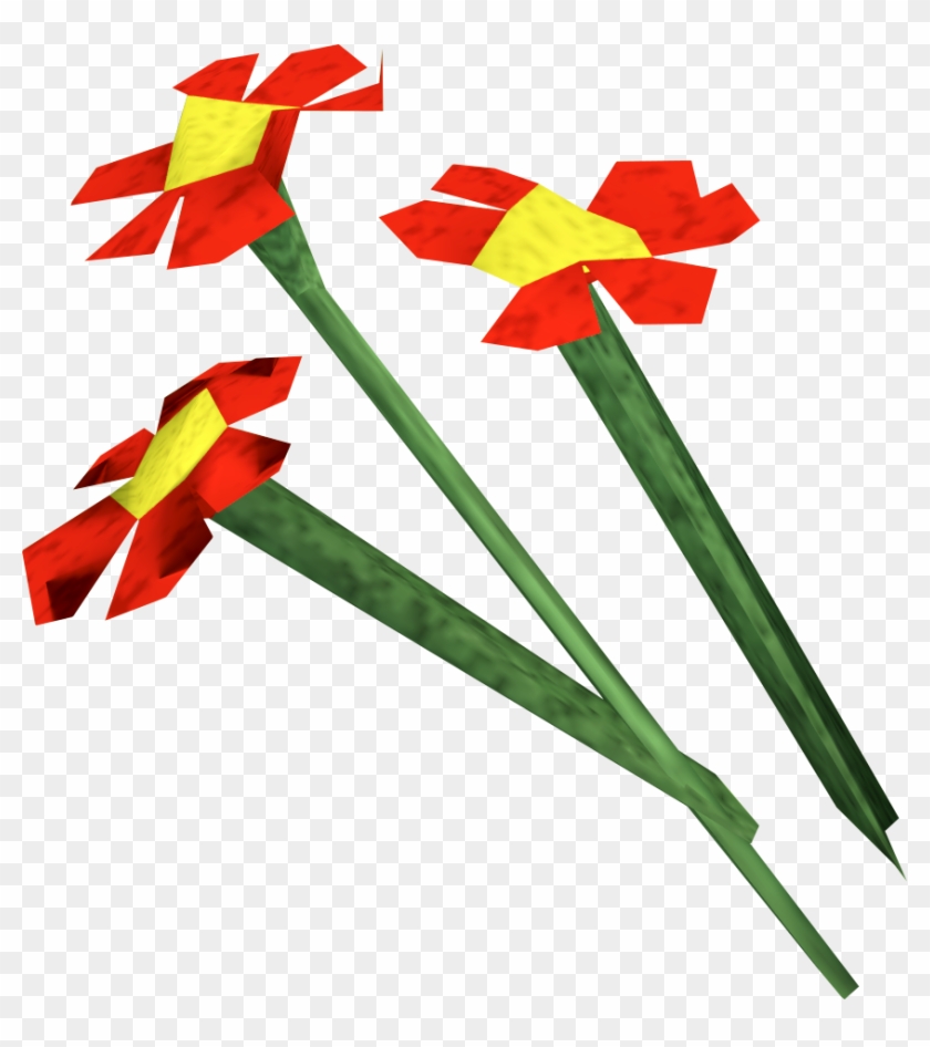 Red Flowers Detail - Wiki #807232
