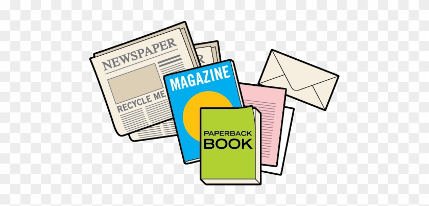 Newspaper Clipart Recycling - Recycle Paper Png #807289