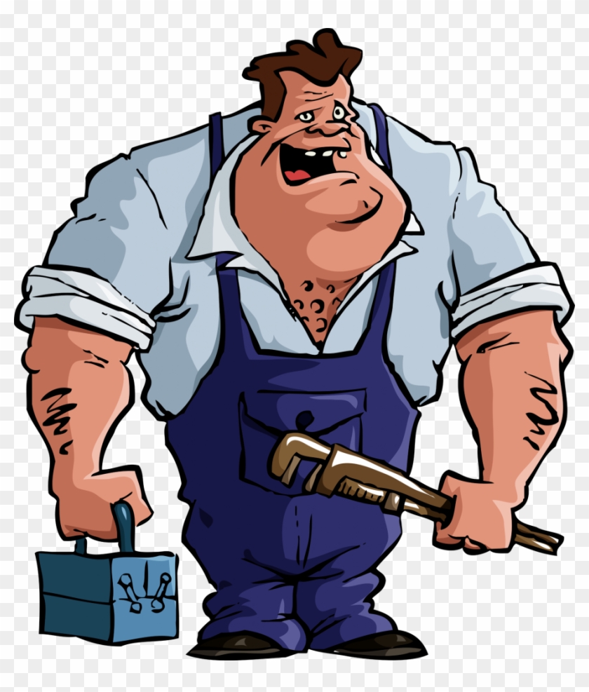 Cartoon Auto Mechanic - Cartoon Auto Mechanic #807478