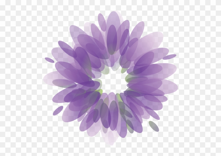 About - 3drose Cst 23470 1 Purple Watercolor Flowers-soft Coasters, #807628