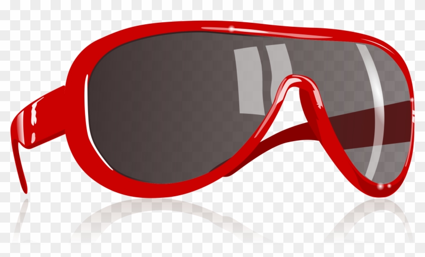 Big Sunglasses Clip Art - Sunglasses Clip Art #807768