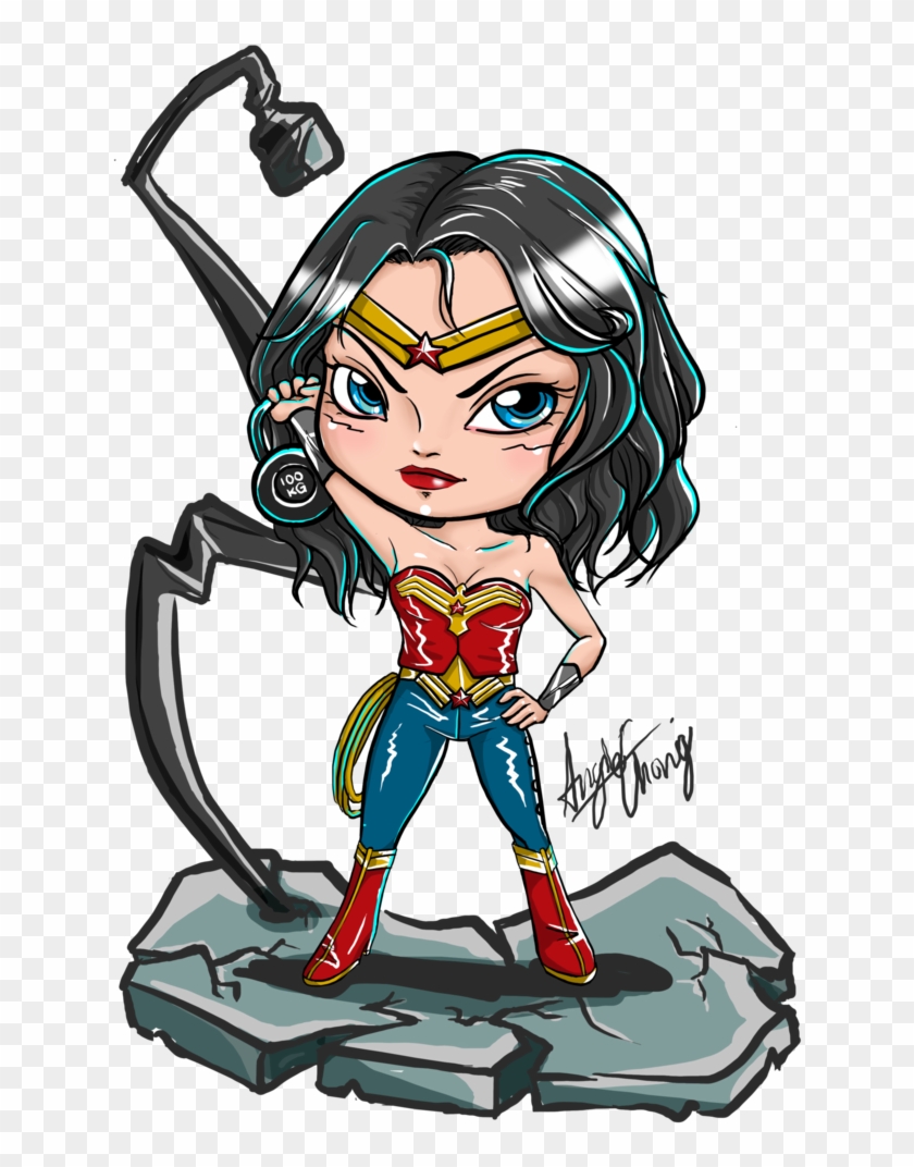 Wonderwoman Chibi By Choyuki - Comics #807973