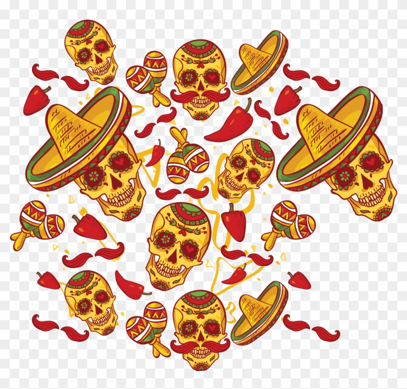 Yellow Skeleton Background Vector 1701*1550 Transprent - Yellow Skeleton Background Vector 1701*1550 Transprent #808185