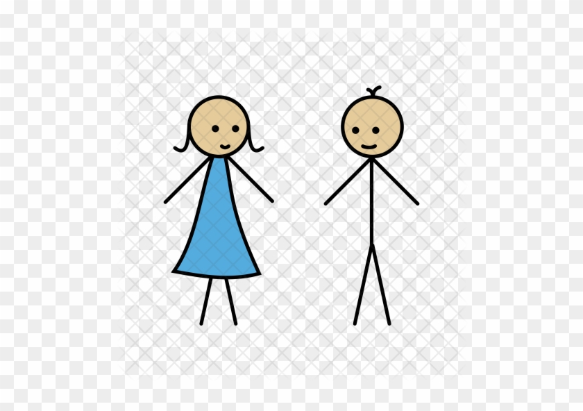 Sad, Love, True, Romentic, Boy, Girl, Stick, Togather - Fall In Love Cartoon #808146