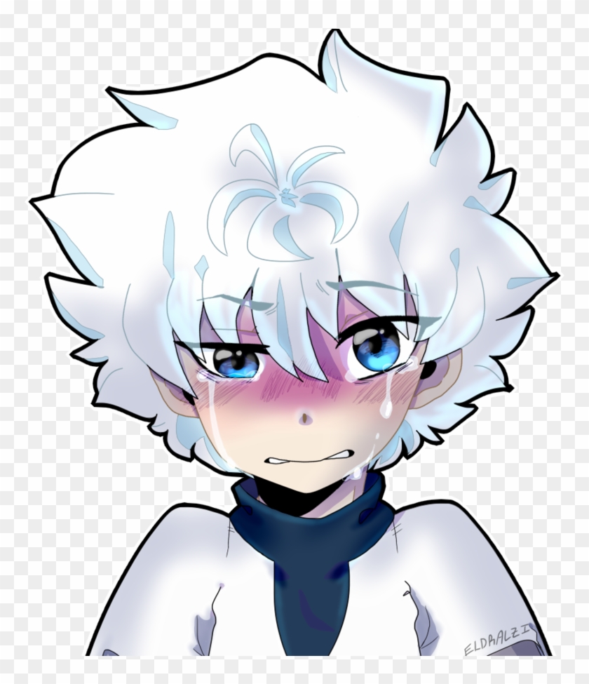 Killua The Sad Bean By Sleepinq-doqqo - Cartoon #808226