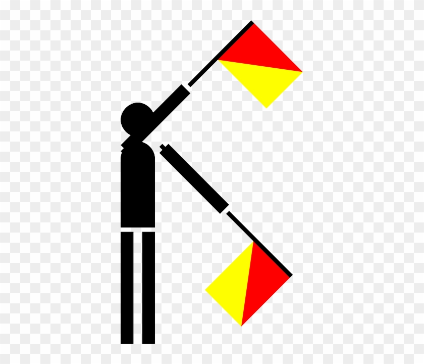 Signs, Symbols, Flags, Navy, Semaphore, Naval - Semaphore X #808243