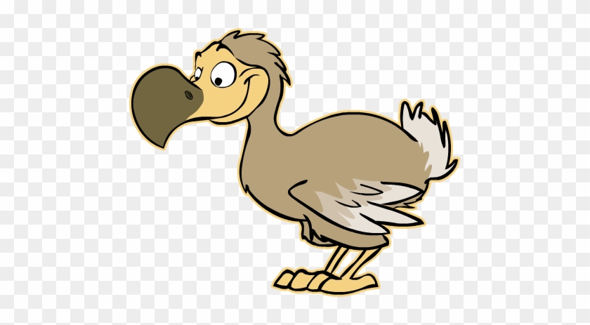 Dodo Clipart Cartoon - Cartoon Dodo Bird #808684