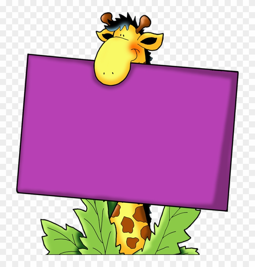 Tag Toppers - Clipart Downloadable Name Tag Template #809292