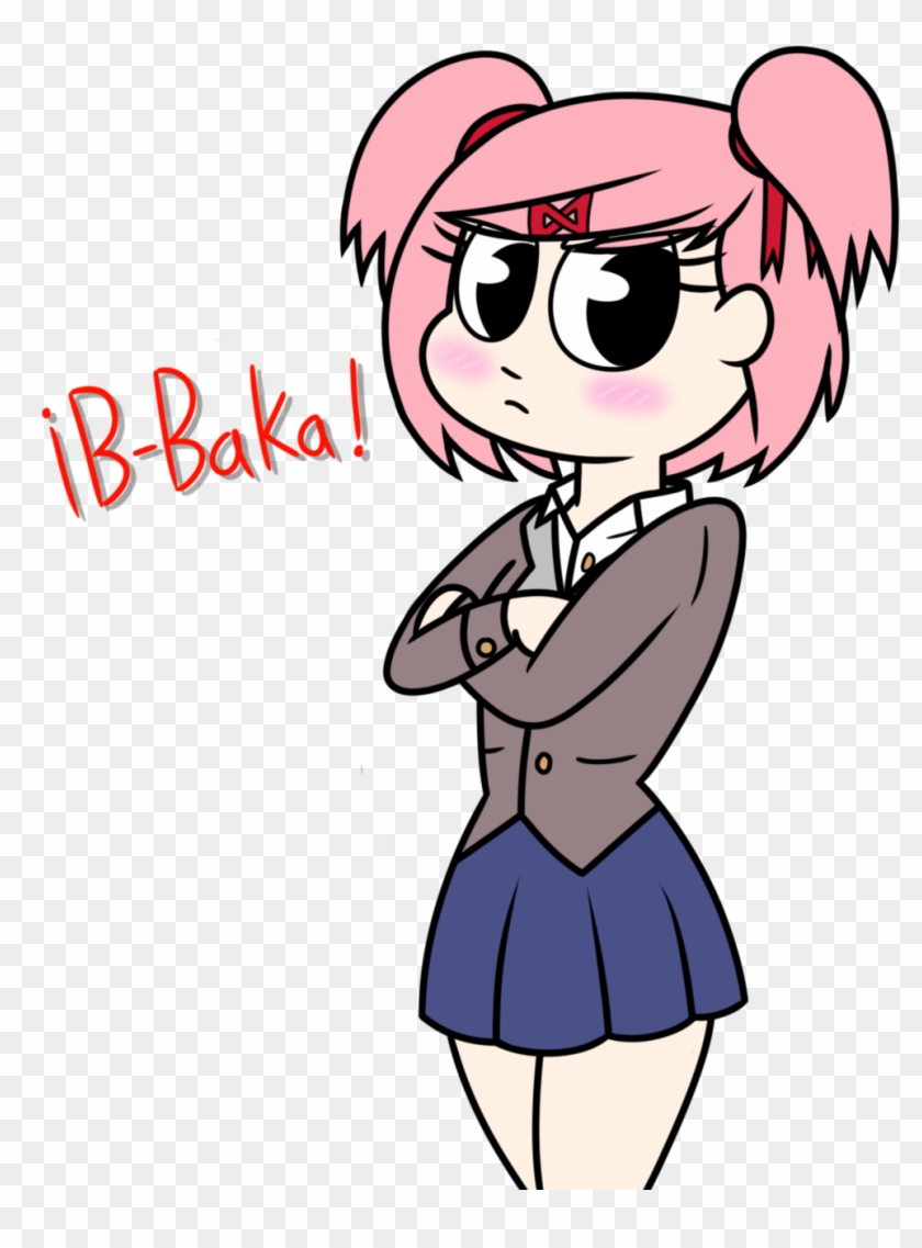 Natsuki~ By Deaththeponyse B-baka Natsuki~ By Deaththeponyse - Art #809366