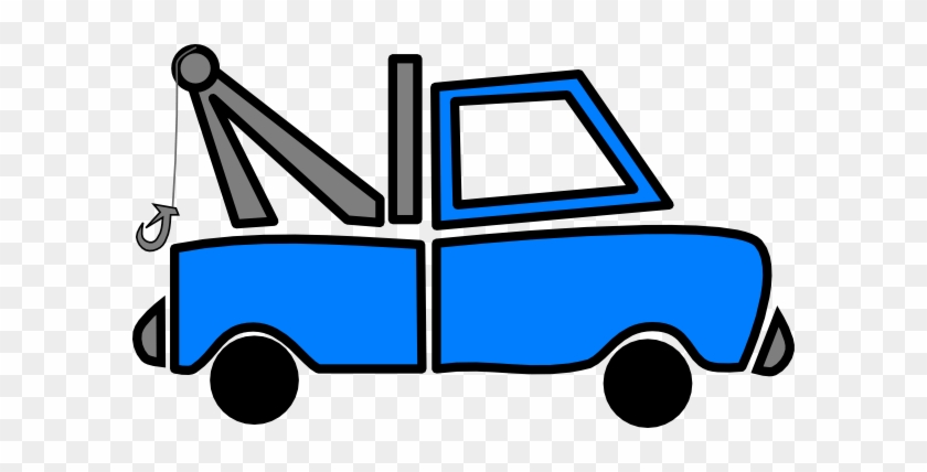 Flatbed Tow Truck Clipart - Flatbed Tow Truck Clipart #809628