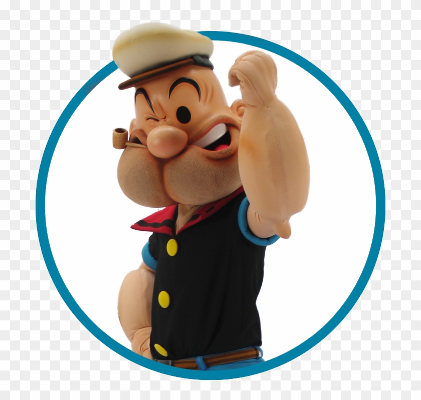 Op De Foto Met Popeye - Throw Away Trash Sign #809740