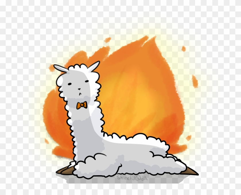 Firealpaca By Shineful - Cartoon #810274
