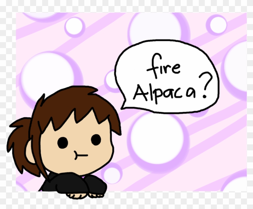 What Is Fire Alpaca By Doddlefur - Cartoon #810328