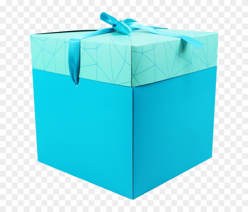 Lovly® Box, Facet, Pop-up, 20x20x20cm, Zeegroen - Lovly Box, Facet, Pop-up20x20x20cm, Zeegroen #810527