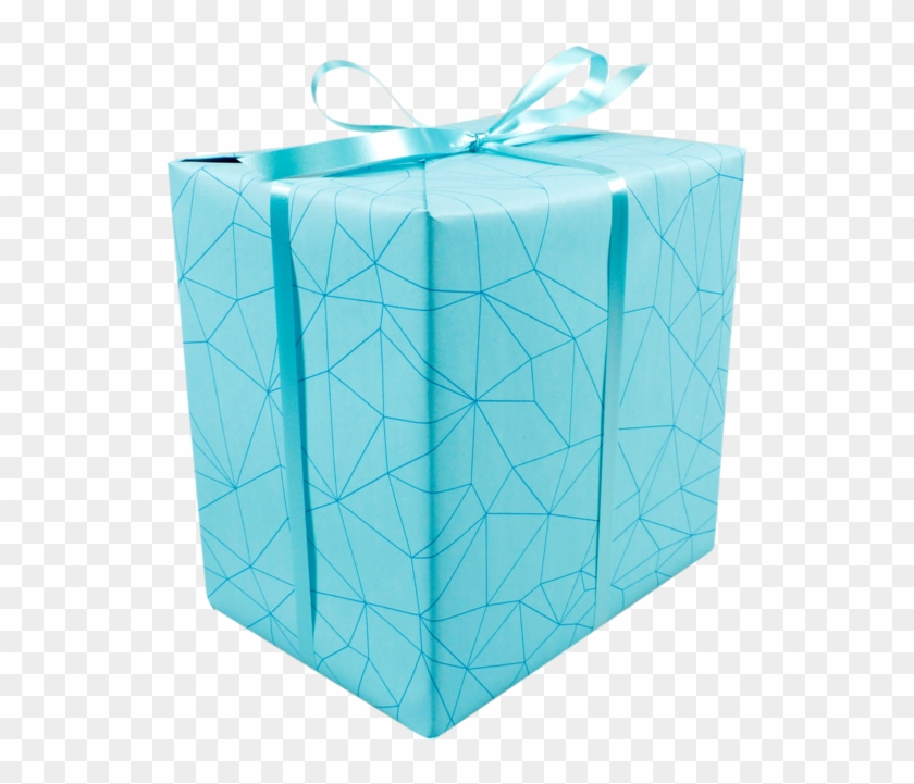 Dárkový Balící Papír Facet, Tyrkysový - Lovly Cadeaupapier, 50cm, 200m, Facet, 691, Zeegroen #810567
