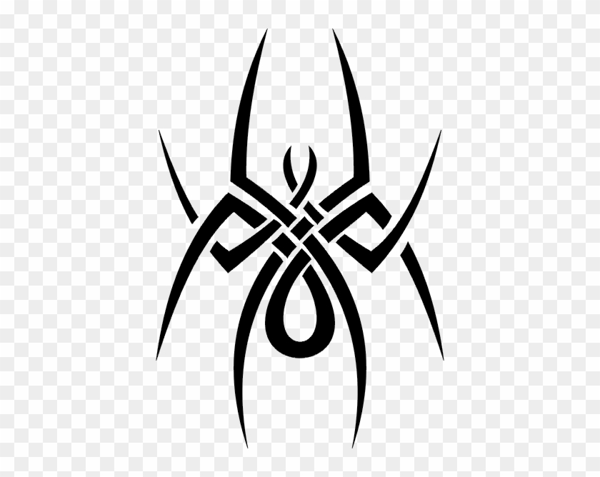 Tribal Tattoo - Tribal Spider Tattoo Designs #810972