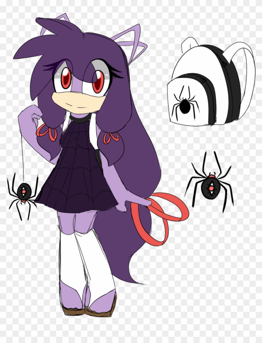 Shayera The Spider Mobian By Valdez188 Shayera The - Cartoon #811020