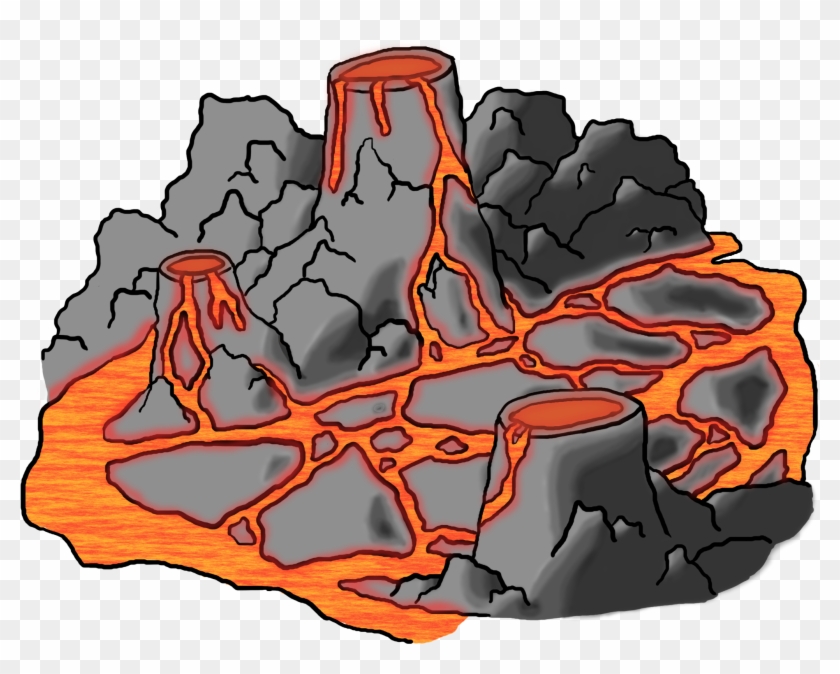 Bosbes Jungle Pictogram1 Fartonic Plates Pictogram1 - Stratovolcano #811052