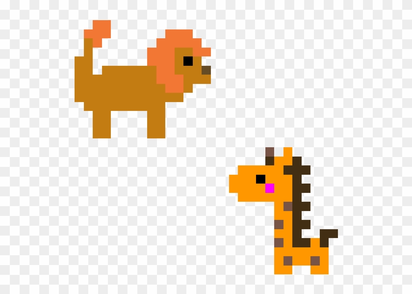 Minecraft Pixel Art Giraffe #811662