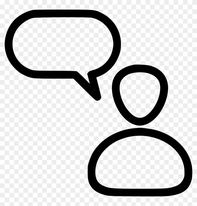 Person Speaking Comments - Person Speaking Icon #811704