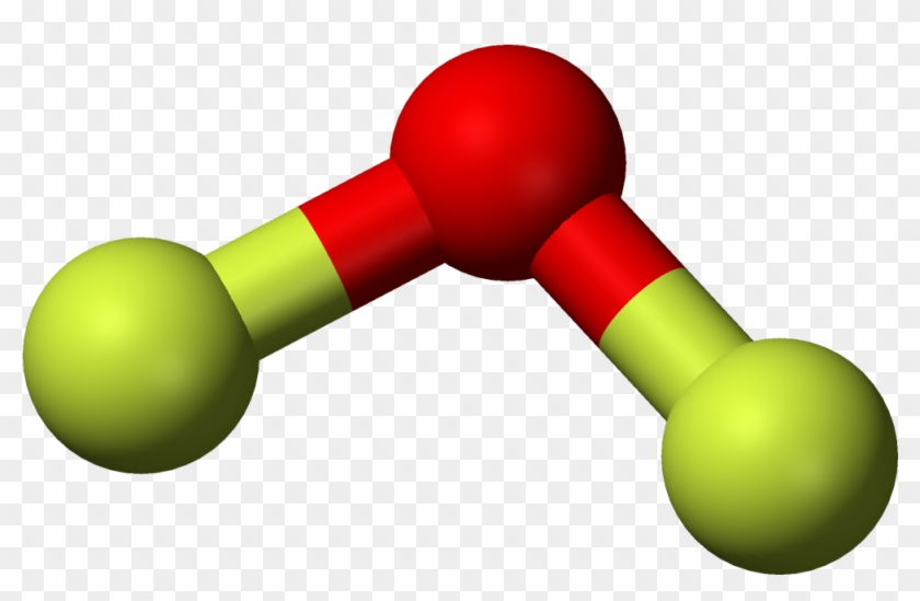 Oxygen Difluoride 3d Balls - Human Body #811844