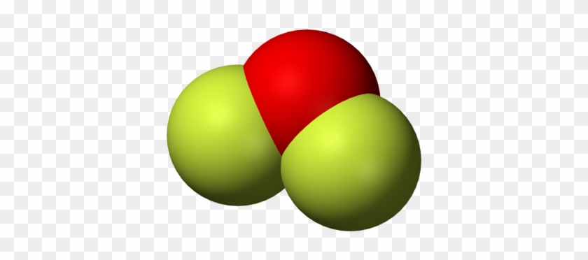 Oxygen Difluoride, An Example Of A Molecule With The - Oxygen Png #811859