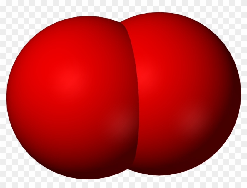 Dioxygen 3d Vdw - Two Oxygen Atoms Bonded Together #811882