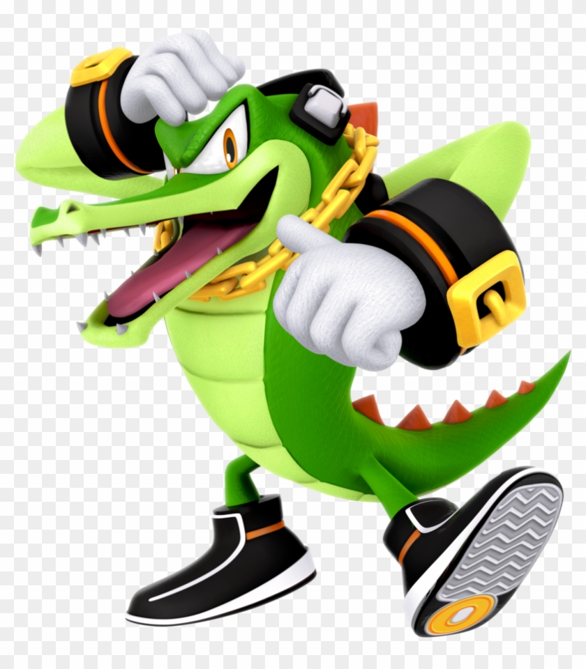 Legacy Vector The Crocodile Render By Nibroc-rock - Classic Vector The Crocodile #812126