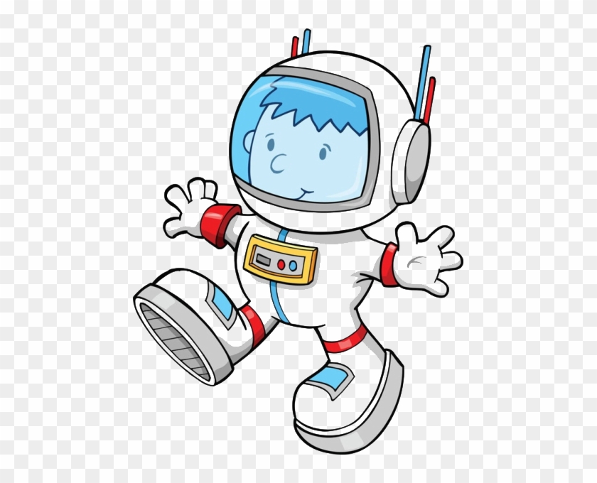 Cartoon Astronaut Clip Art - Astronaut Cartoon Png #812381