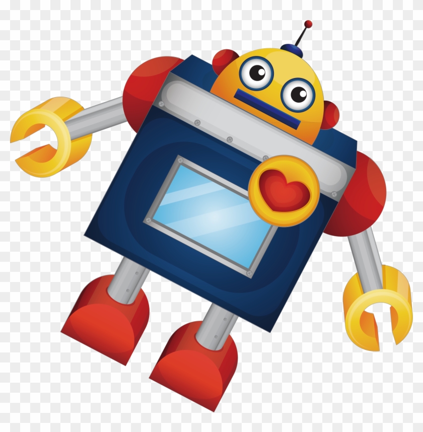 Robot Euclidean Vector Clip Art - Robot Euclidean Vector Clip Art #813032