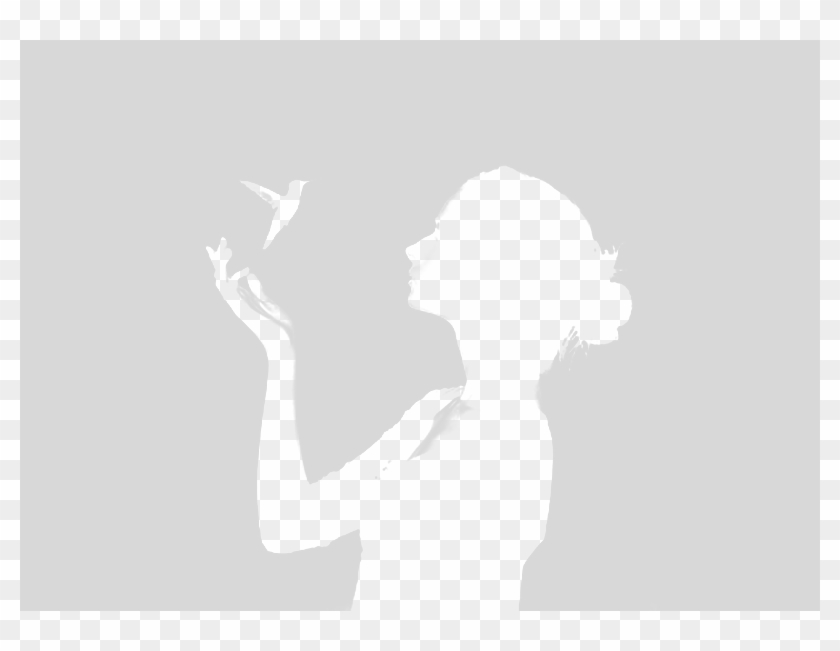 Girl Silhouette - What's Meant To Be Will Always Find A W #813377